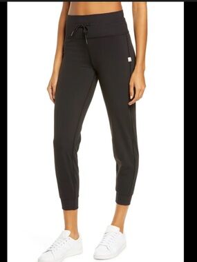 Vuori Black Track Joggers
